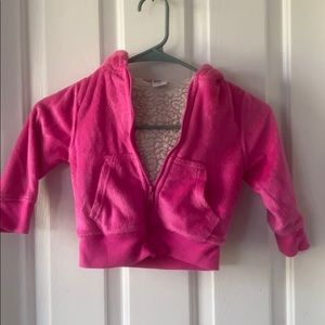 Girls tutee zip up jacket